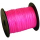 CORDEAU POLYPRO TRESSÉ FLUO ROSE 200 M FIL 2,5 MM