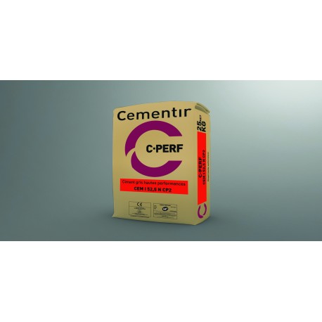 C-PERF CEM I 52,5 N CP2 en sacs de 25 kg