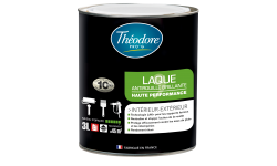 LAQUE ANTIROUILLE NOIR MAT