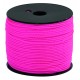 CORDEAU TRESSE FLUO ROSE 3X200