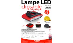 LAMPE A LEDS CLIPSABLE