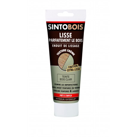 ENDUIT DE LISSAGE BOIS CLAIR TUBE 250 G