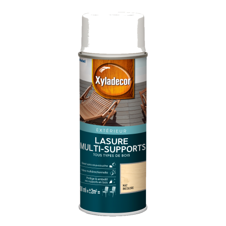 Aérosol lasure multi-supports XYLADECOR