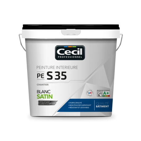 BLANC FINITION CHANTIER SATIN - PE S35 15 L