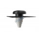 Chapeau de ventilation clipsable Ø160mm couleur Anthracite