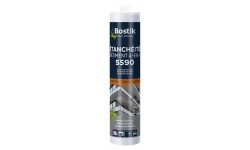 S590 ETANCHEITE BÂTIMENT 4-EN-1 - GRIS - Cartouche 300ML