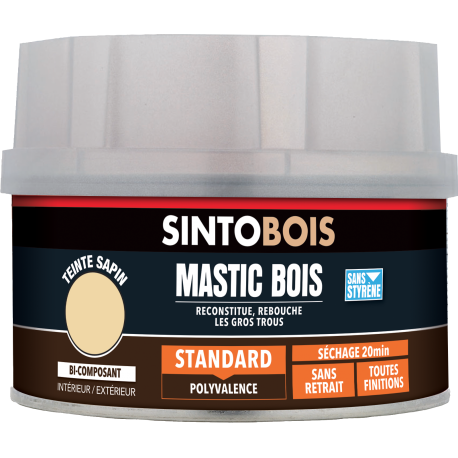 MASTIC BOIS STANDARD SAPIN Boîte 550 G