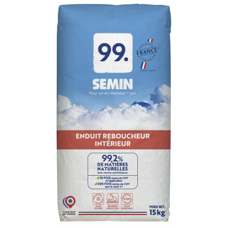 SEMIN 99 ENDUIT REBOUCHEUR 15 kg