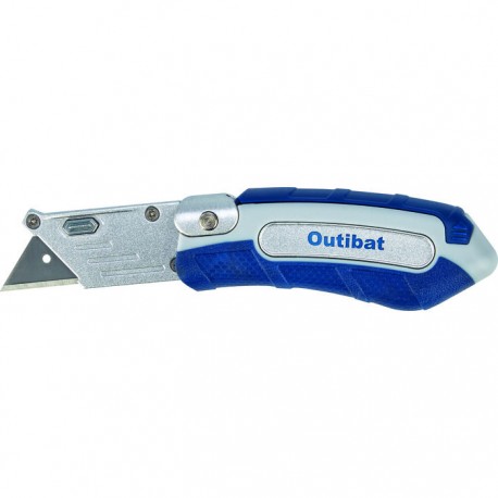 COUTEAU CUTTER PLIABLE - OUTIBAT - LAME TRAPÈZENO