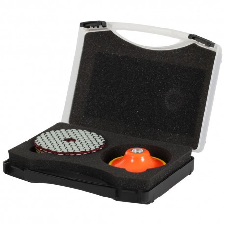 COFFRET DE 8 PADS DIAMANTÉS (Gr 50,100,200,400) x2