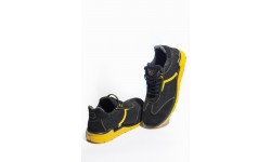 Chaussure de protection S1P légère et ergonomique FLASH noir-jaune T.40