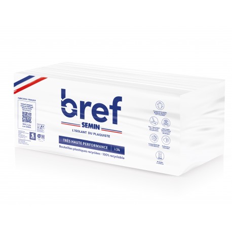 BREF ISOLANT PANNEAU 1250x580x145