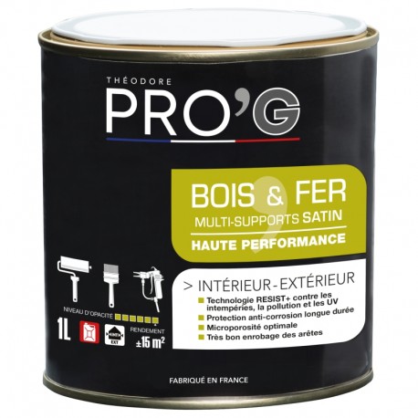 Bois & Fer - 5 teintes - 1L