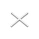 CROISILLONS CLASSIQUES EN X - 1,5 MM - 250 PCS