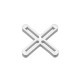 CROISILLONS CLASSIQUES EN X - 4 MM - 250 PCS