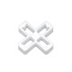 CROISILLONS CLASSIQUES EN X - 8 MM - 200 PCS