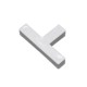CROISILLONS CLASSIQUES EN T - 2 MM - 250 PCS
