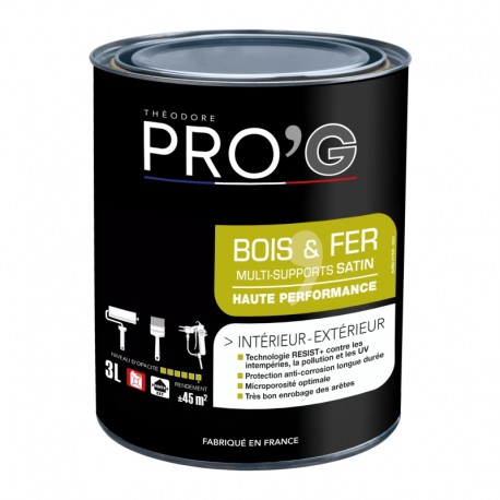 Bois & Fer - 5 teintes - 3L