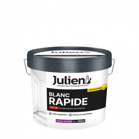 BLANC RAPIDE VELOURS 10L JULIEN