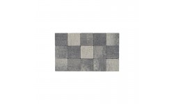 15x15x6 gris-noir inline tambouriné