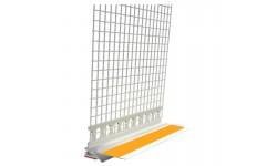 Profilé de protection pour portes et fenêtres dynamique en PVC avec lèvre et fibre de verre