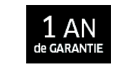 1 an de garantie